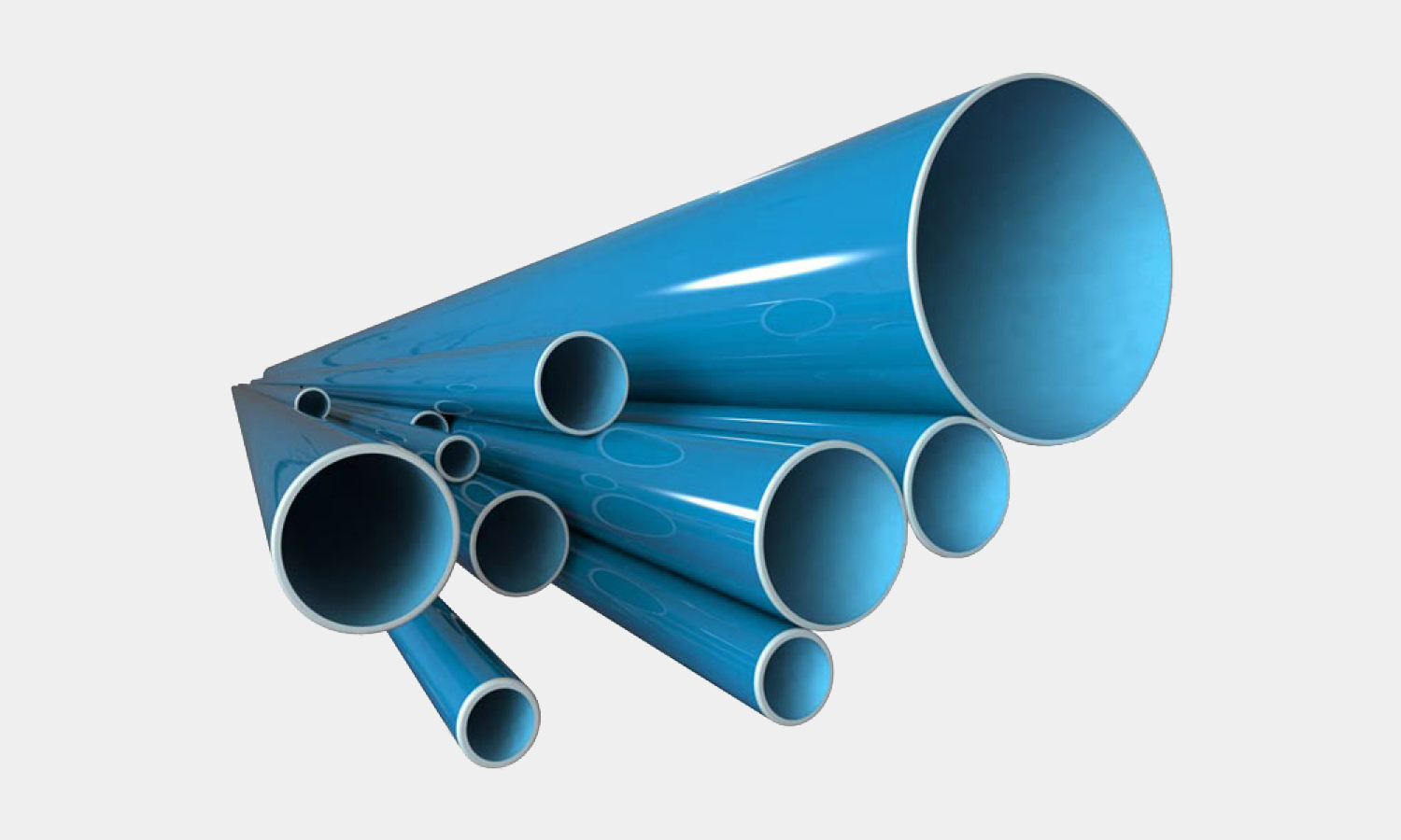 Infinity Light blue pipe