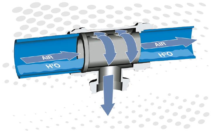Infinity Zero Condensate Reducing Tee