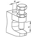 M10 Threaded Clamp Hanger Alternative Image 0