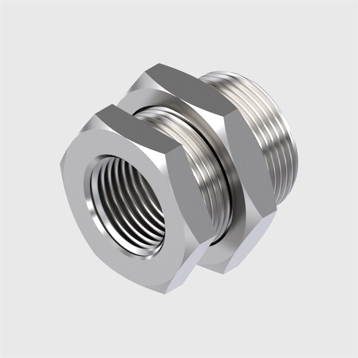 1/2 BSP Female Bulkhead