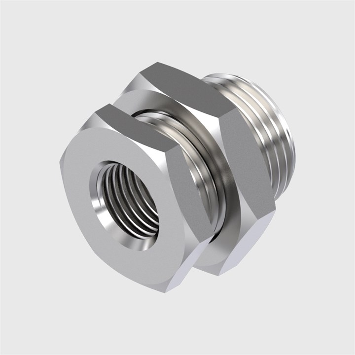 1/4 BSP Female Bulkhead