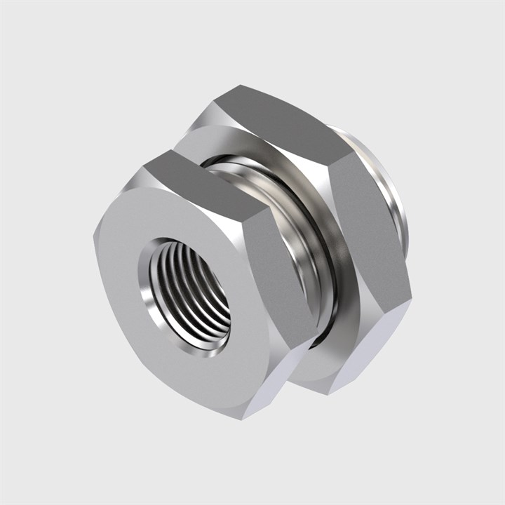 1/8 BSP Female Bulkhead