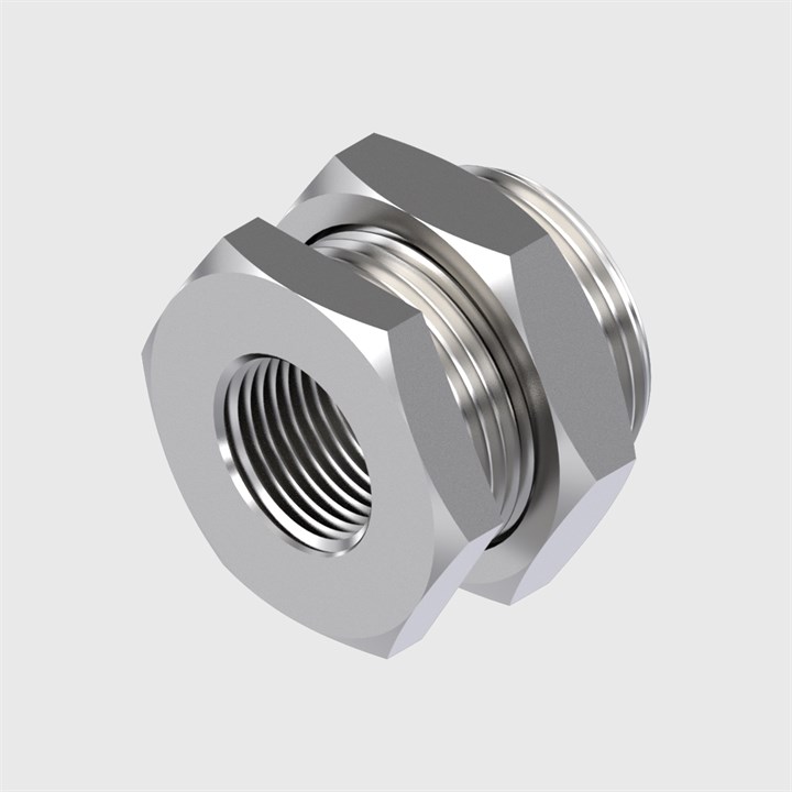 3/8 BSP Female Bulkhead