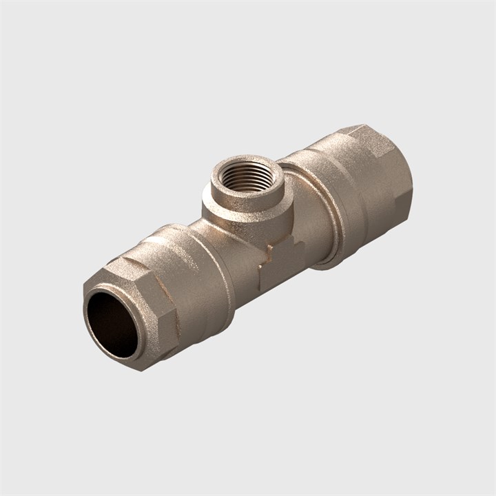 90236 - Female Reducing Tees C/W Water Trap - Available in sizes 20mm to 168mm