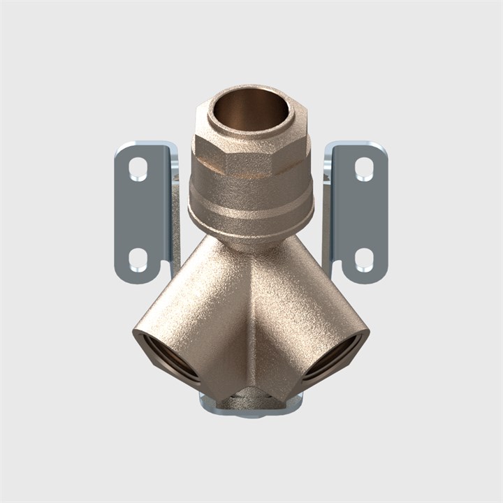 90660 - 2 Way Manifolds - 20mm/25mm to 1/2" Outlets