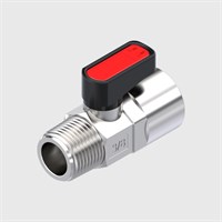 6310 - Male to Female Ball Valves - Available in sizes 1/8" to 3/4" BSP