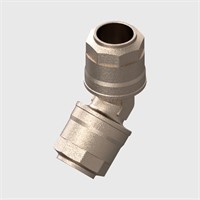 90140 - 45° Elbow Connector - Available in sizes 20mm to 110mm