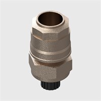 20mm Fitting With Condensate Exhaust - Nickel Plated Brass